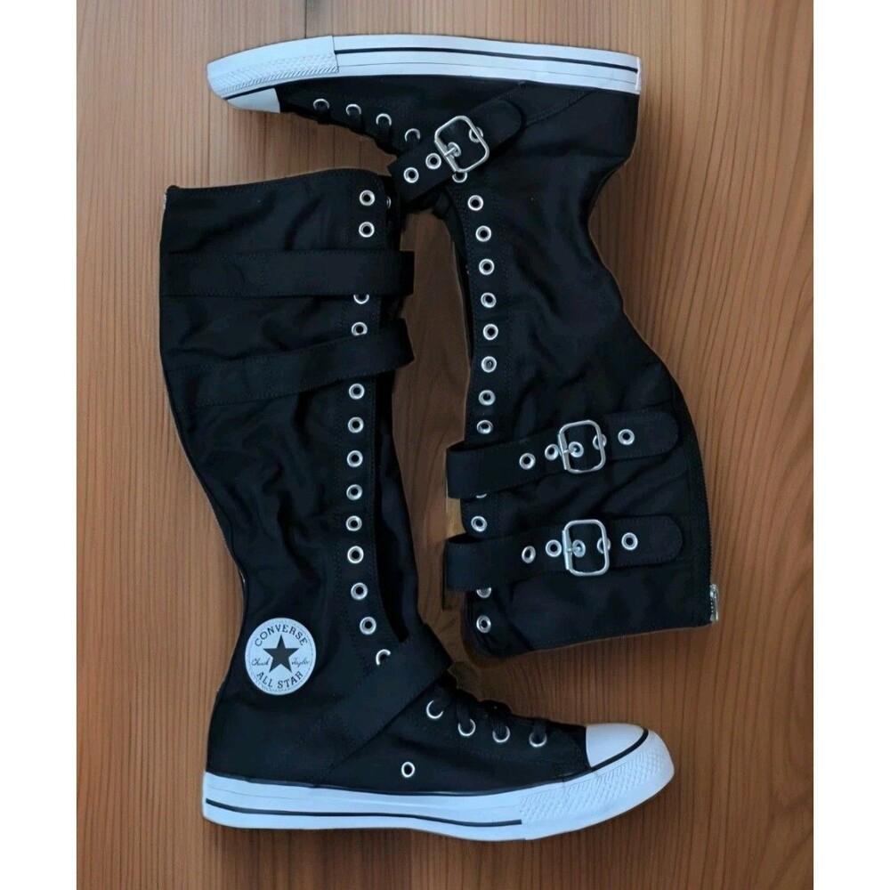 New Chuck Taylor All Star XX-Hi High Knee Straps & Buckles Converse Women's 8.5